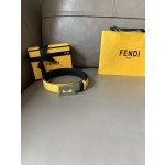 FENDI casual reversible belt