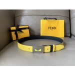 FENDI casual reversible belt