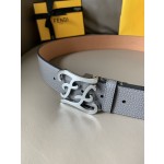 FENDI counter new Karligaphy buckle belt