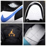 Air Jordan 1 Mid Astronomy Blue" Blue Panda