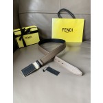 FENDI men's casual reversible belt