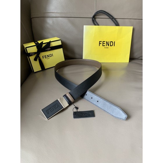 FENDI men's casual reversible belt
