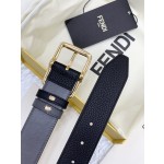 FENDI imported Italian calfskin 👍 Pin buckle design