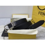 FENDI imported Italian calfskin 👍 Pin buckle design