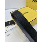 FENDI imported Italian calfskin 👍 Pin buckle design