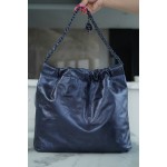 𝗖𝗛𝗔𝗘𝗡𝗟✦𝟐𝟐𝗣Métiers d'Art 𝟐𝟐Handbag Medium Metallic Blue