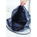 𝗖𝗛𝗔𝗘𝗡𝗟✦𝟐𝟐𝗣Métiers d'Art 𝟐𝟐Handbag Medium Metallic Blue