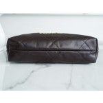 𝗖𝗛𝗔𝗘𝗡𝗟✦ 𝟐𝟐𝗣Spring/Summer New 𝟐𝟐Handbag Genuine Tail Leather Chocolate 🍫Large