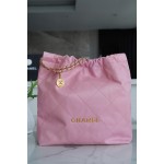 𝗖𝗛𝗔𝗘𝗡𝗟✦ 𝟐𝟐𝗣Premium Handcraft Workshop 𝟐𝟐Handbag Genuine Tail Leather Small Cherry Blossom Powder