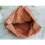 𝗖𝗛𝗔𝗘𝗡𝗟✦ 𝟐𝟐𝗣Spring/Summer New 𝟐𝟐Handbag Genuine Tail Leather Large Caramel ☄️