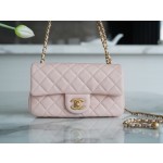 𝗖𝗛𝗔𝗘𝗡𝗟✦ metal ball 𝑴𝒊𝒏𝒊 authentic leather cherry blossom powder