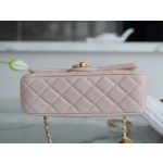 𝗖𝗛𝗔𝗘𝗡𝗟✦ metal ball 𝑴𝒊𝒏𝒊 authentic leather cherry blossom powder