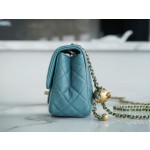 𝗖𝗛𝗔𝗘𝗡𝗟✦ Ball Fang Fatty Genuine Leather Lake Green