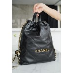 𝗖𝗛𝗔𝗘𝗡𝗟✦ 23P Spring Summer New Backpack Small Black➿