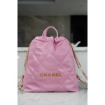 𝗖𝗛𝗔𝗘𝗡𝗟✦ 23P spring and summer new backpack small size pink➿
