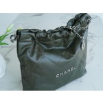 𝗖𝗛𝗔𝗘𝗡𝗟 ✦𝟐𝟐𝗣 spring and summer new 𝟐𝟐 handbag medium olive green