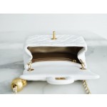 𝗖𝗛𝗔𝗘𝗡𝗟 ✦𝟐𝟑𝐂Metal ball square fat man white (synchronized with the latest version of 23C)