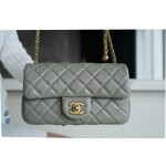 𝗖𝗛𝗔𝗘𝗡𝗟✦ 𝟮𝟮🅲Spring and Summer Metal Ball Big Mini Gray Green