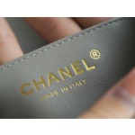 𝗖𝗛𝗔𝗘𝗡𝗟✦ 𝐂𝐅Metal Ball Big Mini Light Gray