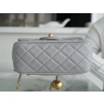 𝗖𝗛𝗔𝗘𝗡𝗟✦ 𝐂𝐅Metal Ball Fang Fatty Light Gray