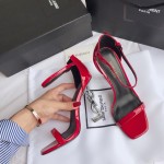 Saint Laurent 2020 newest Opyum sandals high heel sandals original open mold leather outsole
