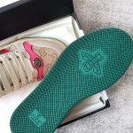 Gucci A very cool little dirty shoe with a vintage nostalgic look Custom fabric Cowhide Towel material