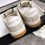 Gucci A very cool little dirty shoe with a vintage nostalgic look Custom fabric Cowhide Towel material
