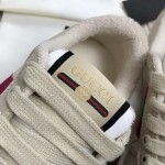 Gucci A very cool little dirty shoe with a vintage nostalgic look Custom fabric Cowhide Towel material