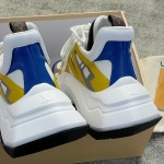 Louis Vuitton trainer platform shoes