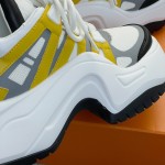 Louis Vuitton trainer platform shoes