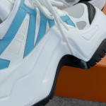 Louis Vuitton trainer platform shoes