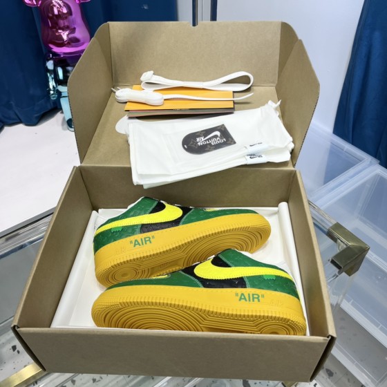 Louis Vuitton x NIKE Air force1 22ss Heavy Joint