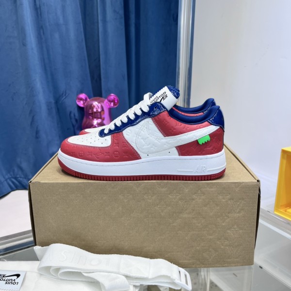 Louis Vuitton x NIKE Air force1 22ss Heavy Joint