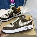 Louis Vuitton x NIKE Air force1 22ss Heavy Joint