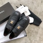 CHANEL Louboutins retro cute Louboutins 5cm height sheepskin surface