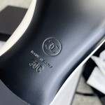 CHANEL 22 years of the latest models of a unique temperament of a ballet shoe zinc alloy half-ring iron ring design