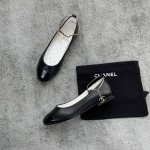CHANEL 22 years of the latest models of a unique temperament of a ballet shoe zinc alloy half-ring iron ring design