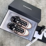 CHANEL sneakers classic small incense sneakers cowhide sheepskin leather genuine leather sole