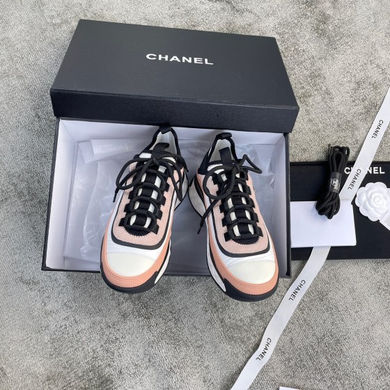 CHANEL sneakers classic small incense sneakers cowhide sheepskin leather genuine leather sole