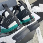 CHANEL sneakers classic small incense sneakers cowhide sheepskin leather genuine leather sole