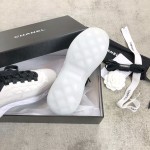 CHANEL sneakers classic small incense sneakers cowhide sheepskin leather genuine leather sole