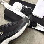 CHANEL sneakers classic small incense sneakers cowhide sheepskin leather genuine leather sole