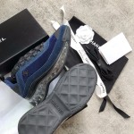 CHANEL sneakers classic small incense sneakers cowhide sheepskin leather genuine leather sole