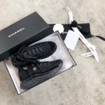 CHANEL sneakers classic small incense sneakers cowhide sheepskin leather genuine leather sole