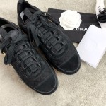 CHANEL sneakers classic small incense sneakers cowhide sheepskin leather genuine leather sole