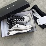 CHANEL sneakers classic small incense sneakers cowhide sheepskin leather genuine leather sole