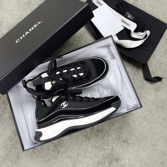 CHANEL sneakers classic small incense sneakers cowhide sheepskin leather genuine leather sole