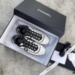 CHANEL sneakers classic small incense sneakers cowhide sheepskin leather genuine leather sole