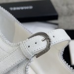 CHANEL Mary Jane shoes caviar sheepskin is that very soft fleshy texture