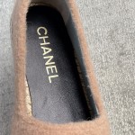 CHANEL fisherman shoes custom mixed sheepskin imported leather embryo leather upper soft inner cushion sheepskin